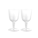 1 x RAW Customer Returns NUOBESTY 12pcs Plastic Wine Glasses Party Disposable Cups Plastic Stemware Wine Glasses Cups - RRP €17.8