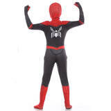 1 x RAW Customer Returns Children s Party Role Play Superhero Jumpsuit, Boy Cosplay No Way Home Iron Red Spider Costume Fancy Dress Carnival Jumpsuit M - RRP €13.44