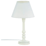 1 x RAW Customer Returns ATMOSPHERA CREATEUR D INTERIEUR table lamp, simple design, color white patinated - RRP €30.36