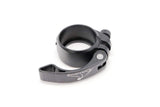 1 x RAW Customer Returns Seat clamp with quick release 40mm aluminum quick release black  - RRP €8.76