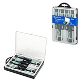 2 x Brand New LogiLink Professional WZ0020 precision mechanic screwdriver set for precise work in a practical transport box - RRP €11.9