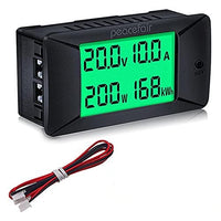 1 x RAW Customer Returns Jadeshay Digital Voltmeter Ammeter, DC Voltmeter Ammeter Battery Tester 0 300A 300V Power Energy Watt Meter PZEM-025 100A  - RRP €23.48