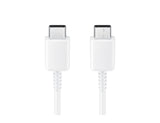 1 x RAW Customer Returns Samsung USB Type-C to USB Type-C Cable EP-DA70, White - RRP €5.4