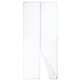 1 x RAW Customer Returns HOOMEE Mosquito Net for Door, Magnetic Curtain for Balcony or Terrace Doors, Fabric with Strong Magnets for Self-Closing, Easy Installation without Drilling 120x220CM, White  - RRP €17.99