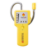 1 x RAW Customer Returns gas detector gas leak detector for detecting flammable gas such as methane, propane, butane, liquefied petroleum gas, liquefied natural gas etc. Flexible sensor probe. Audible and visual alarm - RRP €27.99