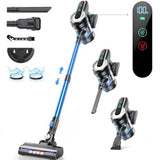 1 x RAW Customer Returns VAKERR MarsVac S1 Cordless Vacuum Cleaner, 450W 38000Pa Vacuum Cleaner Cordless Up to 55Mins Running Time with LED Display Lightweight Anti-Tangle Vacuum Cleaner 1.5L Stick Vacuum Cleaner for Hard Floors - RRP €143.69