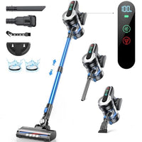 1 x RAW Customer Returns VAKERR MarsVac S1 Cordless Vacuum Cleaner, 450W 38000Pa Vacuum Cleaner Cordless Up to 55Mins Running Time with LED Display Lightweight Anti-Tangle Vacuum Cleaner 1.5L Stick Vacuum Cleaner for Hard Floors Carpet  - RRP €143.69