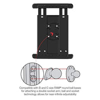 1 x RAW Customer Returns RAM Mount Tab-Tite Auto Passive Mount Black - RRP €42.0