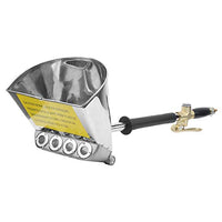 1 x RAW Customer Returns Mortar Sprayer, Portable Corrosion Resistant Wall Mortar Cement Spray Gun Stucco Shovel with Four 18mm Aperture Spray Holes and Valve - RRP €96.83