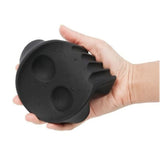 1 x Brand New JCYUANI Outdoor Ashtray Silicone Ashtray Skull Shaped Ashtray High Temperature Resistance Suitable for Indoor, Outdoor, Office, Bar and Home Use Black  - RRP €12.54