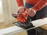 1 x RAW Customer Returns Cordless circular saw 140mm - 18V - 1.5 Ah - 1 battery - Delivered in storage bag - RRP €106.61