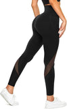 1 x RAW Customer Returns KUMAYES Women s Sports Leggings Push up Pants Leggins with Pockets High Waist Anti-Cellulite Trousers for Yoga Fitness M, Black  - RRP €26.99