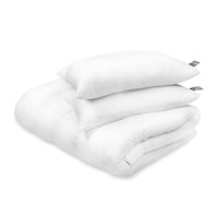 1 x RAW Customer Returns FAM HOME Pillow 50x70 Set of 2 Soft Microfiber - Pillow 50x70 Allergy Sufferers with Optimal Support for Neck and Head - Inner Cushion Breathable Moisture Regulating Antibacterial - RRP €27.76