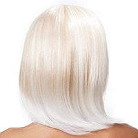 1 x RAW Customer Returns FALAMKA light blonde wig long with bangs women s wig - RRP €17.14