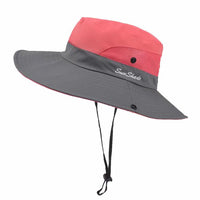 1 x Brand New YXQSED Women s Sun Hat Foldable Wide Brim Hats Caps Breathable UV Protection Sun Protection Hat for Outdoor Hiking Fishing Hat - RRP €24.0