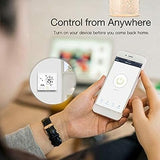 1 x RAW Customer Returns MOES WiFi Smart Thermostat, Boiler Gas Controller, Programmable and Remote Control, Compatibility with Alexa Google Home, Smart Life Tuya App, 2.4Ghz Only, White - RRP €51.98