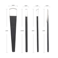 1 x Brand New ANKROYU Pedicure Knife Kits, pedicure knife Professional callus planer blades made of stainless steel callus remover, toenail scalpel pedicure knife dead skin corn foot foot file rasp - RRP €25.2