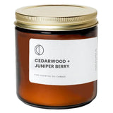 4 x Brand New OCT Cedarwood Juniper Scented candle with soy wax and natural essential oils 400ml - RRP €147.96