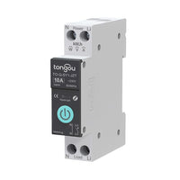 1 x RAW Customer Returns TONGOU DIY Zigbee Intelligent Switch 10A Smart Relay Switch Compatible with Alexa Google Assistant iOS Android App TUYA Smart Life APP Remote Control with Measurement Voice Control and Time Measurement - RRP €25.99