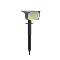 1 x RAW Customer Returns LOTMOS Solar Spotlights for Outdoors 3 Pack 72LED , 3 Modes IP67 Waterproof Solar Garden Lights, 6500K Can Be Wall Mounted Garden Solar Lights for Patios, Fences, Paths, Driveways, Porches - RRP €29.99