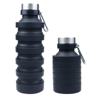 1 x Brand New CMMKCNNK 800ml Foldable Drinking Bottle Children, Drinking Bottle Carbonated Suitable Leak-Proof BPA-Free, Water Bottle for Fitness Gym Yoga Hiking Outdoor - RRP €15.12