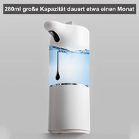 1 x RAW Customer Returns KEAGAN automatic soap dispenser, electric soap dispenser, non-contact electric soap dispenser with infrared sensor, foam soap dispenser, suitable for kitchen, bathroom - RRP €23.59