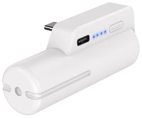 1 x RAW Customer Returns JUBOTY Battery Pack for Meta Quest 2, Fast Charging 5000mAh Lightweight Portable VR Extension Accessory Rechargeable Power Bank with Power Indicator for Additional 2-4 Hours Playtime 5000mAh,1PC  - RRP €19.15