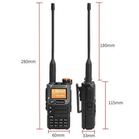 1 x RAW Customer Returns Quansheng UV-K5 8 VHF UHF Dual Band Ham 5W Portable Two Way Radio with FM - UV-K5 Plus W USB Programming Cable - RRP €49.99