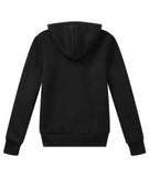 1 x Brand New SwissWell Women s Hoodie Hooded Sweatshirt with Zip Basic Warm Fleece Jacket Unicolor Hooded Jacket Causal Sweatshirt Winter Jacket with Hood Hooded Jacket Pullover for Women 022 Black XL  - RRP €22.8