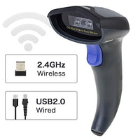 1 x RAW Customer Returns NETUM 2.4GHz CCD Barcode Scanner Wireless wireless CCD handheld scanner handheld reader USB precise and fast reading wireless or wired for mobile payment computer screen NT-W6 - RRP €33.99