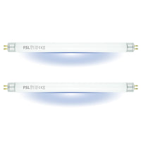 1 x RAW Customer Returns FSL BL T5 F6W Mosquito Lamp Replacement Bulb, 9in UV Tubes for 6 12W Electric Insect Killer Mosquito Killer 2-Pack  - RRP €13.98