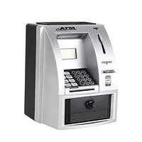 1 x RAW Customer Returns zalati Emulation ATM Piggy Bank Machine Auto Swipe Card Money Saving Box Can Play House Toy for Cash Coin Storage - RRP €37.3