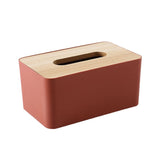 10 x Brand New Tissue holder, rectangular tissue holder, wooden tissue holder, tissue holder red  - RRP €159.9