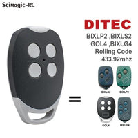 1 x RAW Customer Returns Garage door opener remote control Compatible with Ditec GOL4 garage door remote controls garage door remote control universal 1 pack - RRP €24.0