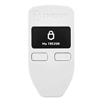 1 x RAW Customer Returns Trezor Model One - The Original Cryptocurrency Hardware Wallet, Bitcoin Security, Store and Manage Over 7000 Coins and Tokens, Quick and Easy Setup White  - RRP €59.0