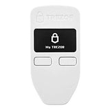 1 x RAW Customer Returns Trezor Model One - The Original Cryptocurrency Hardware Wallet, Bitcoin Security, Store and Manage Over 7000 Coins and Tokens, Quick and Easy Setup White  - RRP €59.0