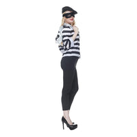 1 x Brand New EraSpooky Thief Costume for Adult Lady for Party Cosplay Halloween, Carnival, Theme Party Clothing, Role Play L  - RRP €29.99