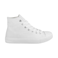 1 x RAW Customer Returns Elara Unisex Sneaker Sports Shoes High Top Sneakers Chunkyrayan 014 Shoes 3600-3601-AllWhite-42 - RRP €25.95