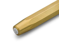 1 x RAW Customer Returns Kaweco Brass Sport Fountain Pen Brass F - RRP €72.29