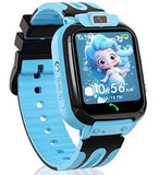 1 x RAW Customer Returns clleylise children s smartwatch, smartwatch children with GPS and telephone, smart watch children, smartwatch outdoor, smartwatch kids, children s telephone watch, watch children s smartwatch blue blue  - RRP €27.22