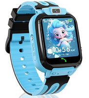 1 x RAW Customer Returns clleylise children s smartwatch, smartwatch children with GPS and telephone, smart watch children, smartwatch outdoor, smartwatch kids, children s telephone watch, watch children s smartwatch blue blue  - RRP €29.23