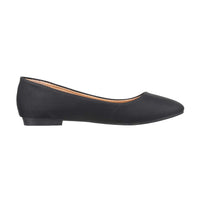 1 x RAW Customer Returns Elara Women s Ballerina Comfortable Slip Ons Flat Chunkyrayan P B3039 Black 42 - RRP €24.95