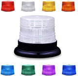 1 x RAW Customer Returns LED rotating beacon adjustable 8 colors flash light waterproof with magnet for car carrier truck, red, purple, green and etc. - RRP €32.99