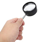 1 x RAW Customer Returns Identification magnifying glass, 35 x, cameras image processing pipeline fibroscopes 50mm metal magnifying glass for identifying jewelry stamps, endoscopes and fiberscopes - RRP €16.8