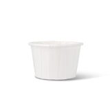 1 x RAW Customer Returns BIOZOYG paper cup 60 ml white I sustainable dip bowl for sauces dips I white cup made of waxed paper I biodegradable plastic-free I made from recycled materials I 250 pieces - RRP €17.9