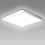 1 x RAW Customer Returns Ouyulong LED ceiling light 18W 4000K 1620LM square ceiling light for living room bedroom bathroom kitchen bathroom basement balcony ceiling light LED ultra thin 23cm IP44... 1  - RRP €15.99