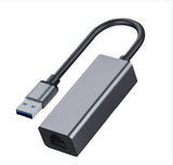 1 x RAW Customer Returns USB3.0 to Ethernet,2.5 GBase-T USB 3.0 Network Adapter RTL8156B 2500 1000 100 Mbps USB 3.1 Gigabit Ethernet Card RJ45 LAN Controller for Laptop Desktop - RRP €27.22