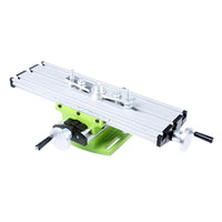 1 x RAW Customer Returns PEALOV cross table milling table coordinate table, multifunctional cross XY sliding mini bench drilling machine vice table, composite drilling sliding table mounting bracket series, 310 x 90 mm - RRP €49.18