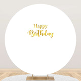 1 x RAW Customer Returns SDOTPMT Diameter 1.8m Outdoor Party Display Props Round Backdrop Cover for Kids Adults Celebration Party White Minimalist Photography Background Solid Color Circle Backdrop - RRP €31.46