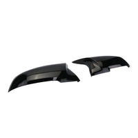 1 x RAW Customer Returns BONRYAN 1 Pair Door Rearview Mirror Cover Cap Replacement for BMW F20 F22 F23 F30 F31 F32 F33 F36 F87 M2 X1 E84 Glossy Black  - RRP €36.29